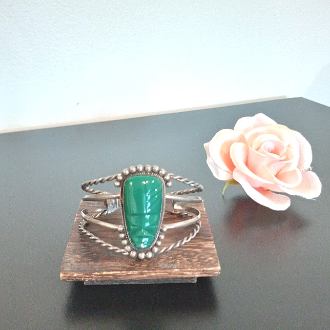 Aztec Silver Cuff